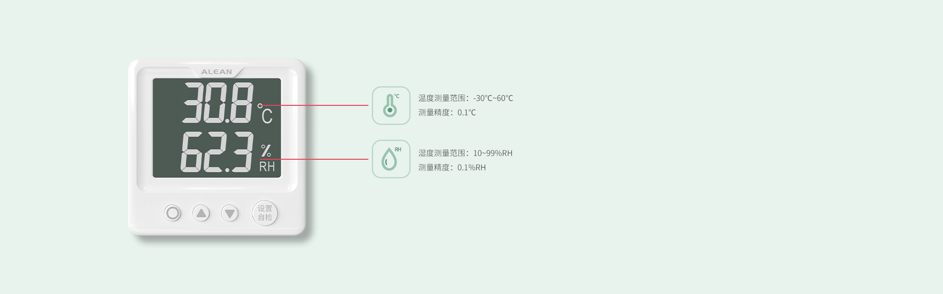 智能温湿度探测器:PS-860(4G) 智能温湿度探测器:PS-860(4G)