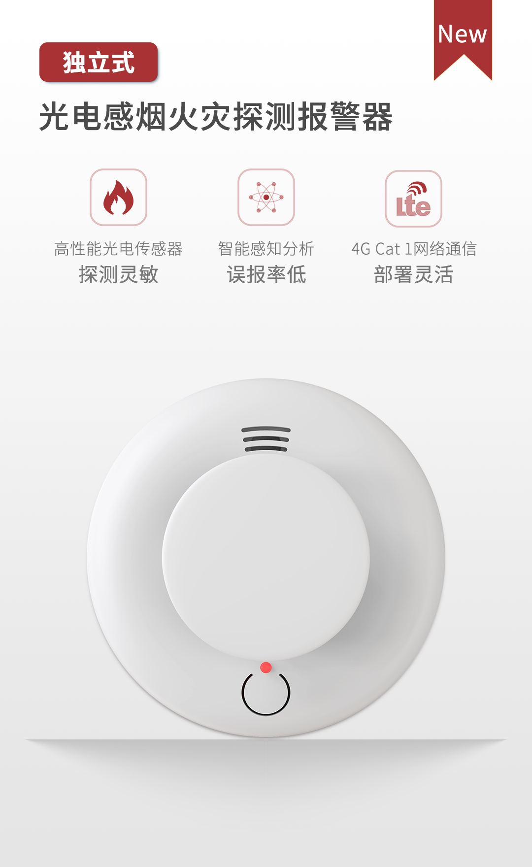 艾礼安4G报警探测器介绍