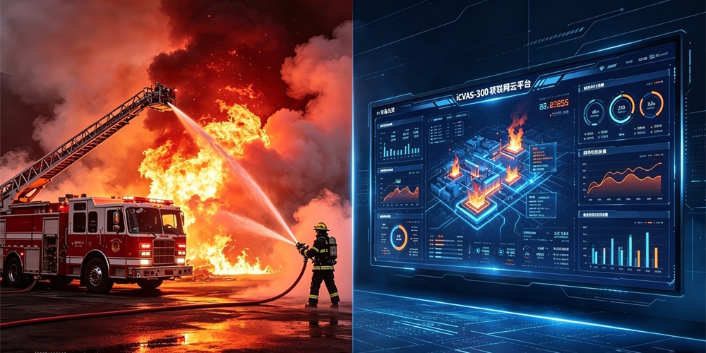 “传统消防”VS“智慧消防”