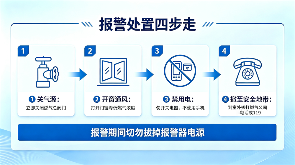 家用燃气报警器使用指南